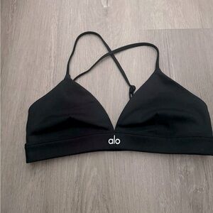 Alo Yoga Black Sports Bra
